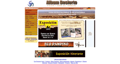 Desktop Screenshot of albumdesierto.cl