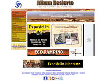 Tablet Screenshot of albumdesierto.cl